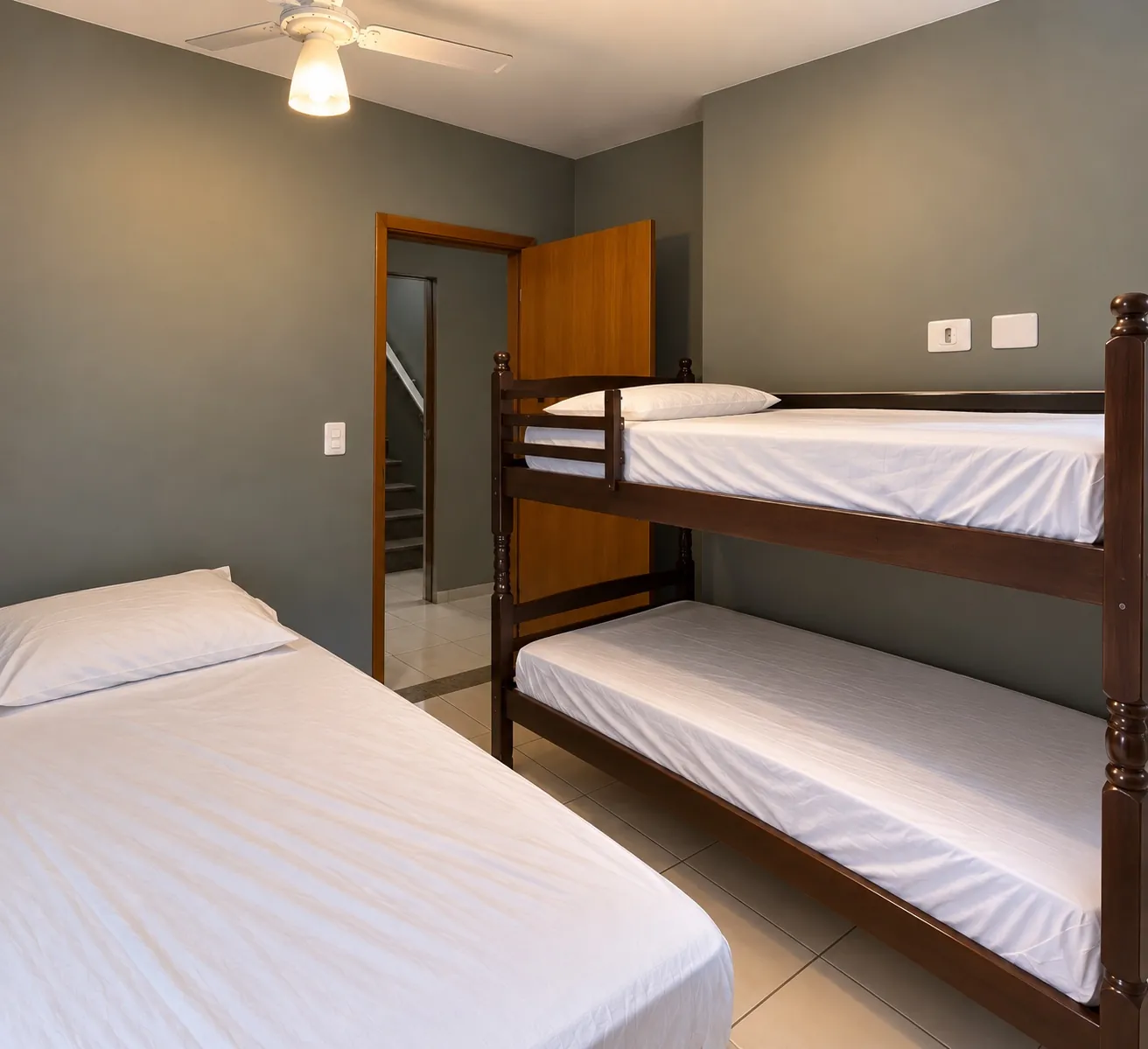 Quarto com beliche